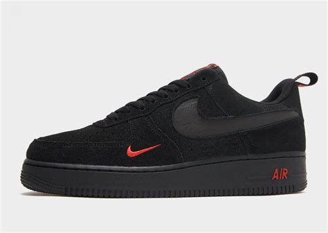 nike air force zwart geel|zwarte air force 1.